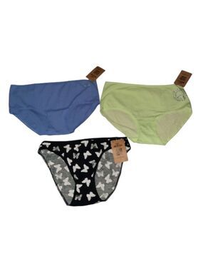 Happy Nation Girls Panties 3 Pairs Size Medium 10 NWT